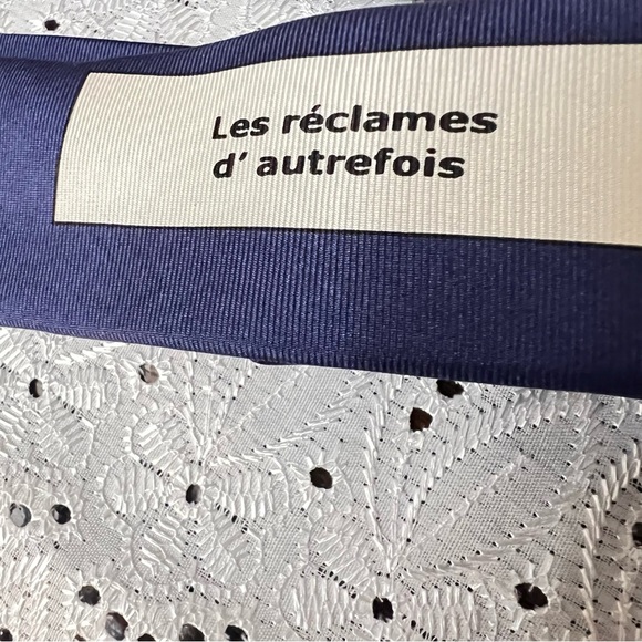 REFLETS D’Art Vintage Parisian Print Tie - Picture 4 of 6